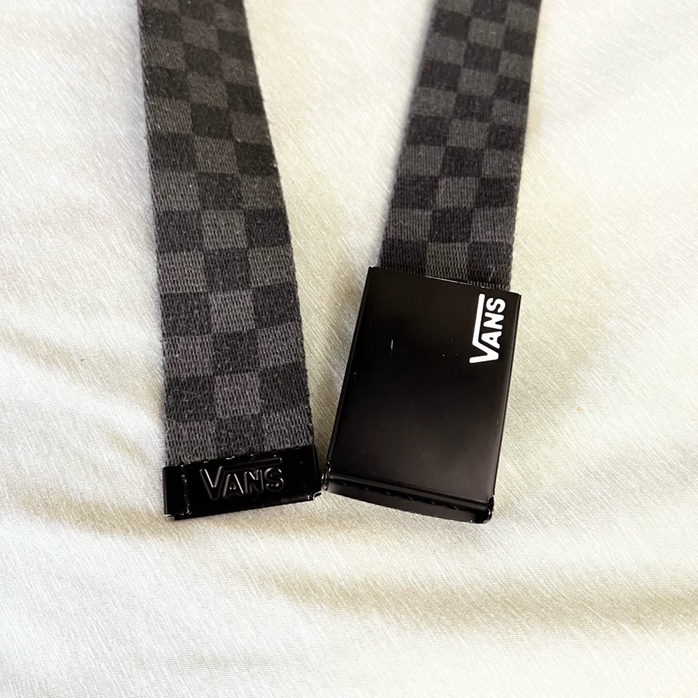 Vans Checkerboard Belt Zumiez Adjustable Size